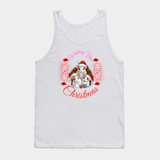 Wishing You A Merry Christmas Tank Top